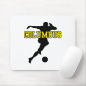 コロンバスのサッカー ファン サポーター スタジアムで自慢しよう マウスパッド (マウス)