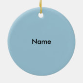 コロンバスのスカイライン セラミックオーナメント (裏面)