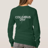 コロンバスの日 – ハッピー・コロンバスの日 Tシャツ (裏面)