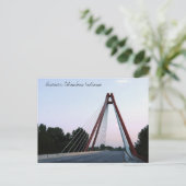 コロンバスインディアナ第二橋を発見 ポストカード (スタンド正面)