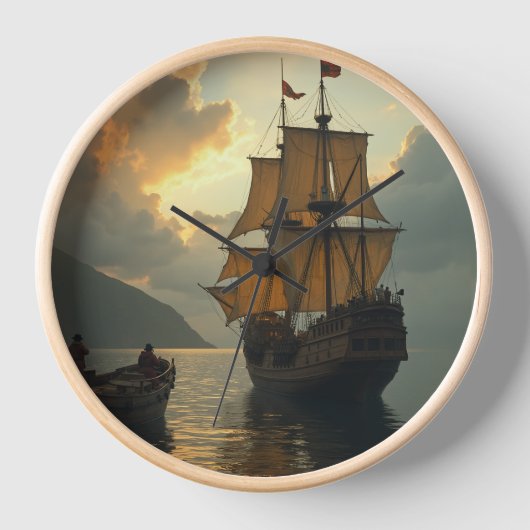 コロンバスウォッチ 壁時計 (正面)