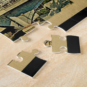 コロンバスオハイオヴィンテージ旅行 ジグソーパズル (側面)