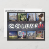 コロンバスオハイオ写真はがき ポストカード (正面/裏面)