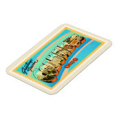 コロンバスオハイオOH古いヴィンテージ旅行の土産 マグネット (左側)