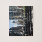 コロンバスサークルアーキテクチャニューヨークNYC ジグソーパズル (縦)