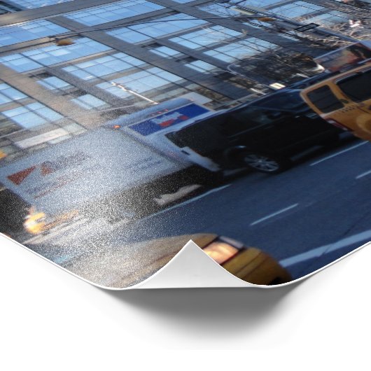 コロンバスサークルアーキテクチャニューヨークNYC フォトプリント (角)