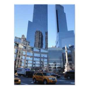 コロンバスサークルアーキテクチャニューヨークNYC フォトプリント
