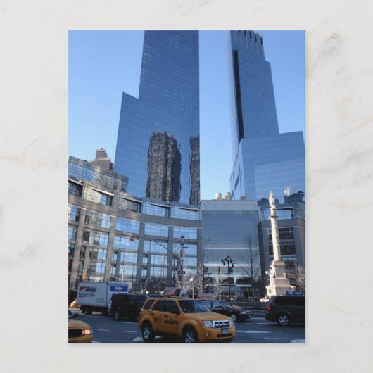 コロンバスサークルアーキテクチャニューヨークNYC ポストカード (正面)