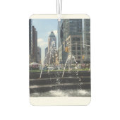 コロンバスサークルニューヨークシティNYCウォーターファウンテン カーエアーフレッシュナー (裏面)