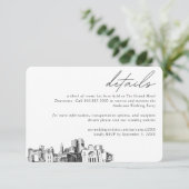 コロンバスズ結婚ホテルルームブロック詳細 エンクロージャーカード (スタンド正面)