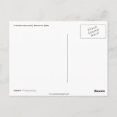 コロンバスモニュメント，バルセロナ，スペイン ポストカード (裏面)