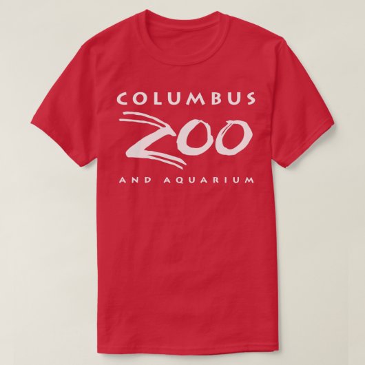 コロンバス動物園と水族館 Tシャツ (デザイン正面)