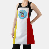 コロンバス市旗エプロン エプロン (インサイチュ)
