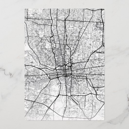 コロンバス愛ロケータ |結婚式の日付の保存 箔招待状 (裏面)