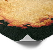 コロンバス旧世界地図ポスター ポスター (角)