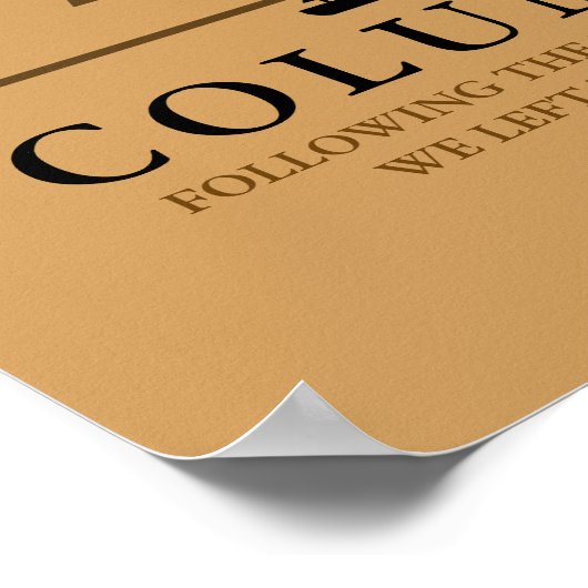 コロンバス1492 ポスター (角)