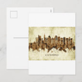 コロンバス・オハイオ都市景観 シーズンポストカード (正面/裏面)