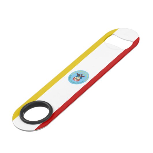 コロンバス（オハイオ）市旗 スピード栓抜き (正面アングル)