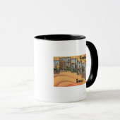 コロンバス,ジョージア – 大文字シーン マグカップ (正面右)