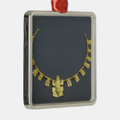 コロンビアからのカエルが付いているQuimbayaのネックレス、 メタルオーナメント (右)