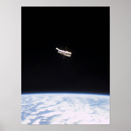 コロンビアからハッブル宇宙望遠鏡の見解 ポスター (正面)
