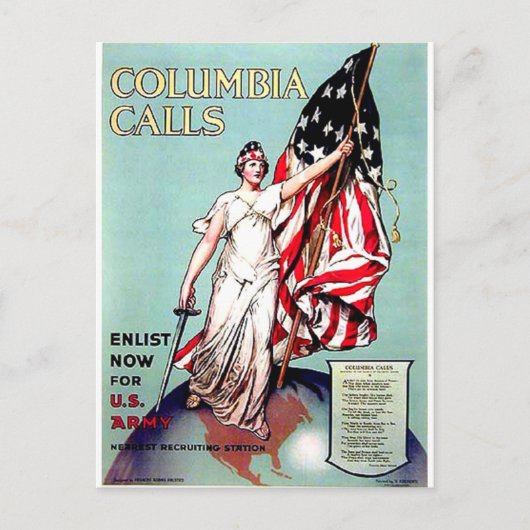 コロンビアが呼ぶ ポストカード (正面)