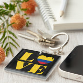 コロンビアが大好き キーホルダー (正面右)