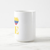 コロンビアが大好き コーヒーマグカップ (中央)