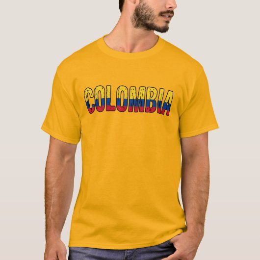 コロンビアが大好き Tシャツ (正面)