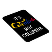 コロンビアではないコロンビアおもしろい国立 マグネット (右側)