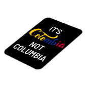 コロンビアではないコロンビアおもしろい国立 マグネット (左側)