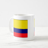 コロンビアで最も優秀なサッカー コーヒーマグカップ (正面左)
