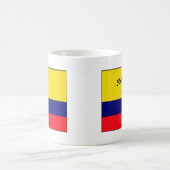 コロンビアで最も優秀なサッカー コーヒーマグカップ (中央)