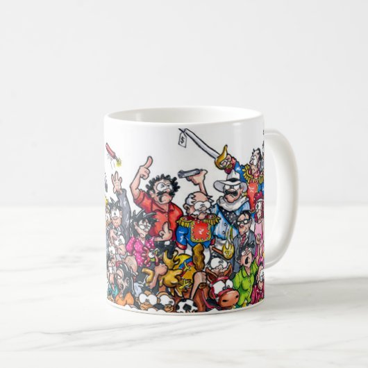 コロンビアとその国民 コーヒーマグカップ (正面右)