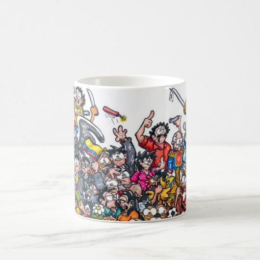 コロンビアとその国民 コーヒーマグカップ (中央)