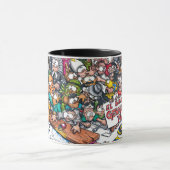 コロンビアについての漫画とマグカップ マグカップ (中央)