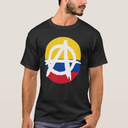 コロンビアのアナルコ Tシャツ (正面)