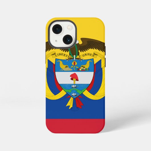 コロンビアのエンブレム iPhoneケース (裏面)