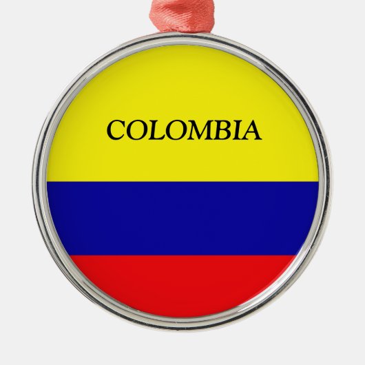 コロンビアのオーナメント メタルオーナメント (正面)