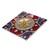 コロンビアのカラー付きタイルのモダンデザイン タイル (側面)