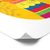 コロンビアのカルタヘナ、パレンケラのマトリョーシュカポスター ポスター (角)