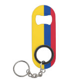 コロンビアのコロンビアの共和国の旗 キーホルダー栓抜き (正面)