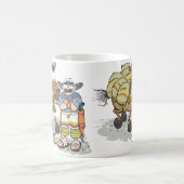 コロンビアのコーヒー。 カフェのcolombiano コーヒーマグカップ (中央)