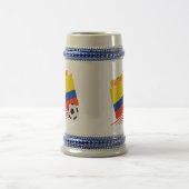 コロンビアのサッカーチーム ビールジョッキ (中央)