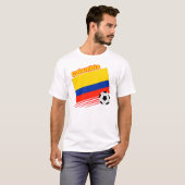 コロンビアのサッカーチーム Tシャツ (正面フル)