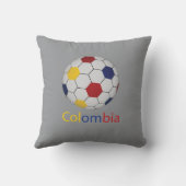 コロンビアのサッカーボールサッカー クッション (裏面)