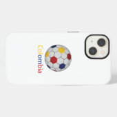 コロンビアのサッカーボール iPhoneケース (裏面横)