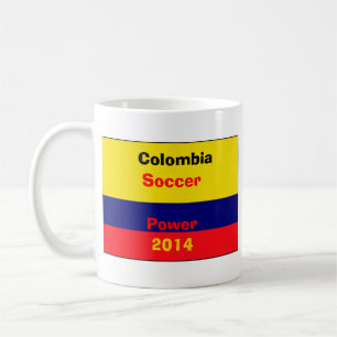 コロンビアのサッカー力 コーヒーマグカップ