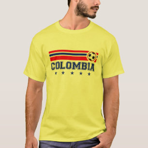 コロンビアのサッカー Tシャツ