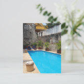 コロンビアのプールサイドのポストカード ポストカード (スタンド正面)